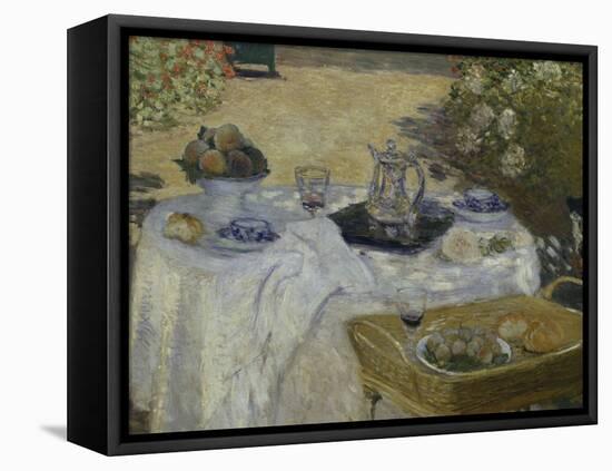 Le Dejeuner, c.1873-Claude Monet-Framed Premier Image Canvas