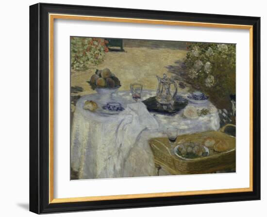 Le Dejeuner, c.1873-Claude Monet-Framed Giclee Print