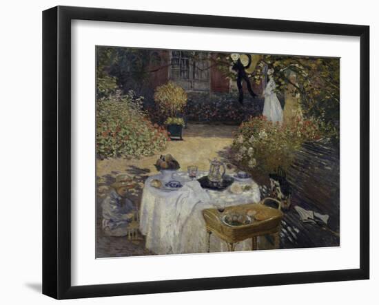 Le Dejeuner, c.1873-Claude Monet-Framed Giclee Print