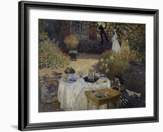 Le Dejeuner, c.1873-Claude Monet-Framed Giclee Print