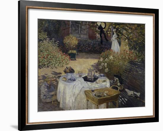 Le Dejeuner, c.1873-Claude Monet-Framed Giclee Print