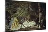 Le Dejeuner Sur L'Herbe, 1866-Claude Monet-Mounted Giclee Print