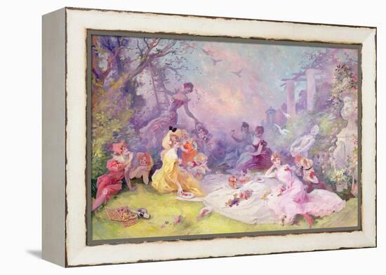 'Le Déjeuner Sur l'Herbe', 1904-Jules Chéret-Framed Premier Image Canvas