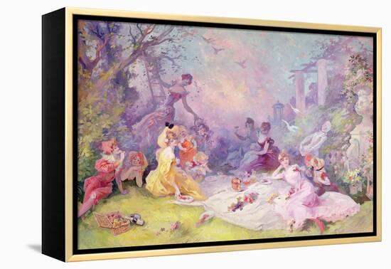 'Le Déjeuner Sur l'Herbe', 1904-Jules Chéret-Framed Premier Image Canvas