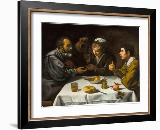 Le Dejeuner - the Luncheon, by Velazquez, Diego (1599-1660). Oil on Canvas, C. 1618. Dimension : 96-Diego Rodriguez de Silva y Velazquez-Framed Giclee Print