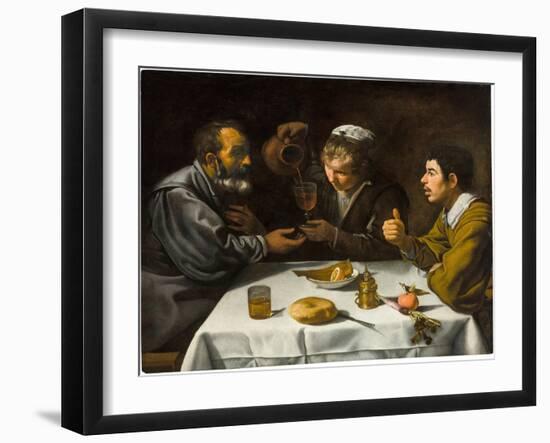 Le Dejeuner - the Luncheon, by Velazquez, Diego (1599-1660). Oil on Canvas, C. 1618. Dimension : 96-Diego Rodriguez de Silva y Velazquez-Framed Giclee Print