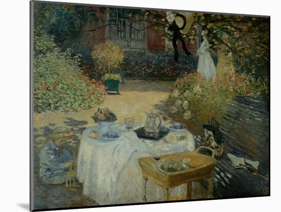 Le Dejeuner (The Luncheon)-Claude Monet-Mounted Giclee Print