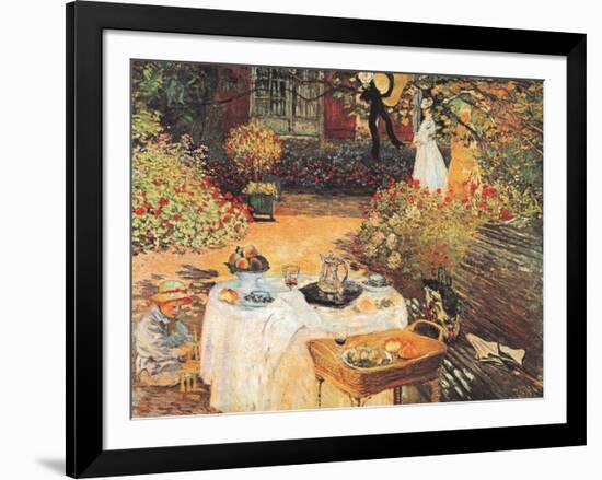 Le Dejeuner-Claude Monet-Framed Art Print