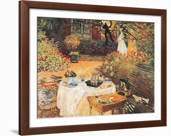 Le Dejeuner-Claude Monet-Framed Art Print