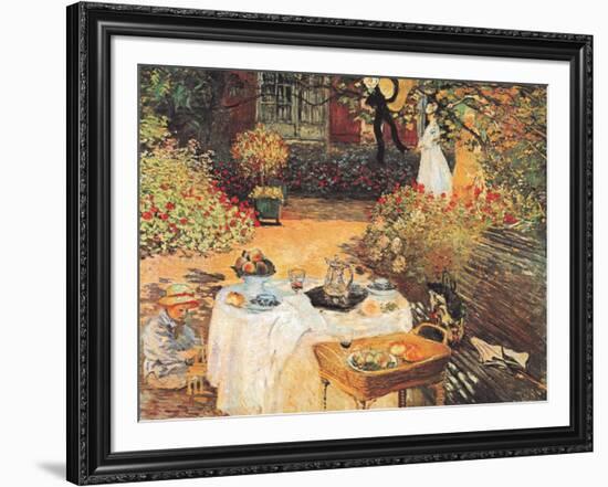 Le Dejeuner-Claude Monet-Framed Art Print