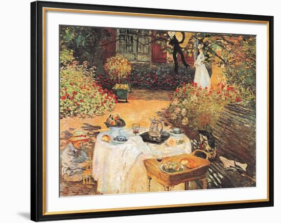 Le Dejeuner-Claude Monet-Framed Art Print