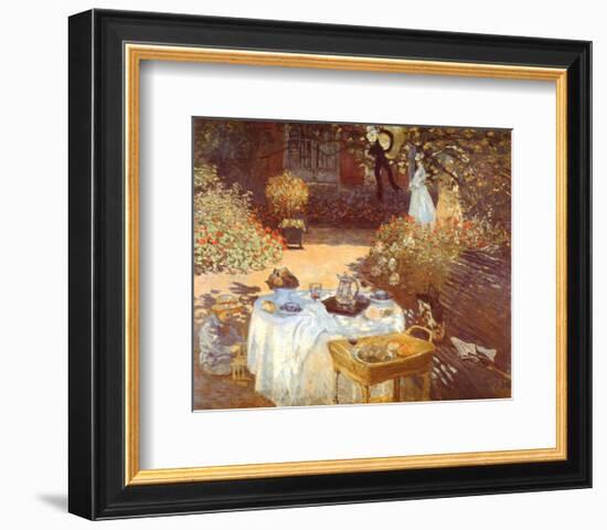 Le Dejeuner-Claude Monet-Framed Art Print