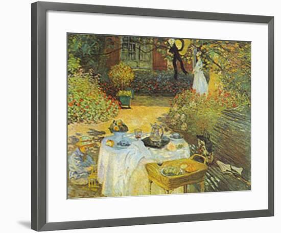 Le Dejeuner-Claude Monet-Framed Art Print