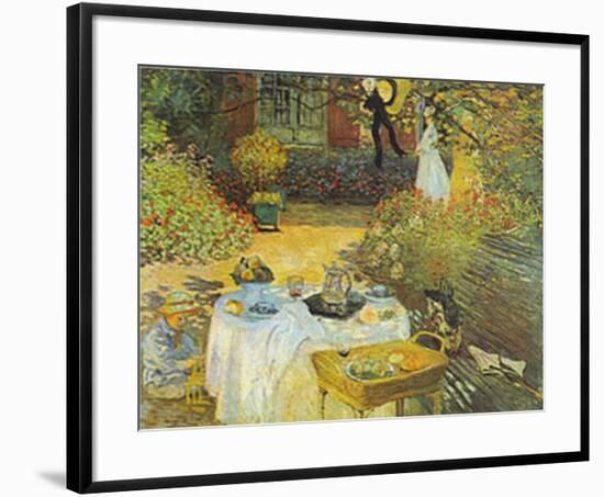 Le Dejeuner-Claude Monet-Framed Art Print