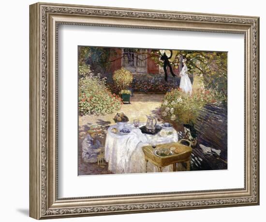 Le Déjeuner-Claude Monet-Framed Giclee Print