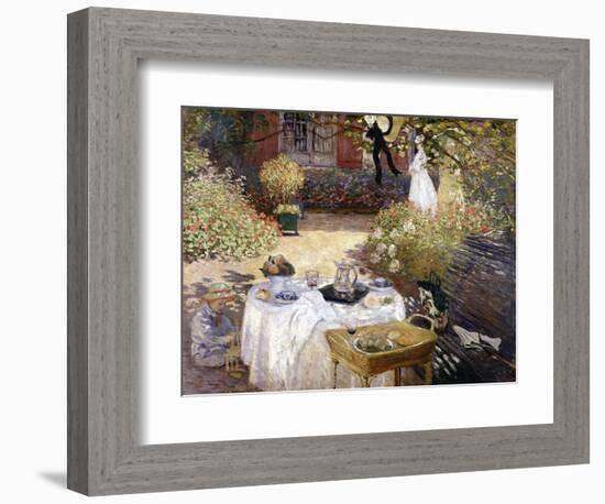 Le Déjeuner-Claude Monet-Framed Giclee Print