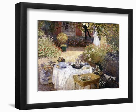 Le Déjeuner-Claude Monet-Framed Giclee Print