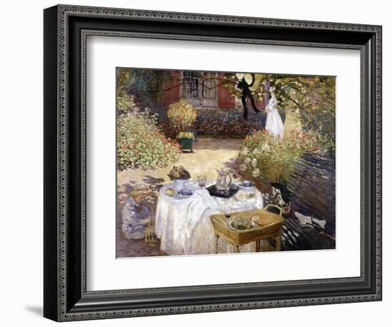 Le Déjeuner-Claude Monet-Framed Giclee Print