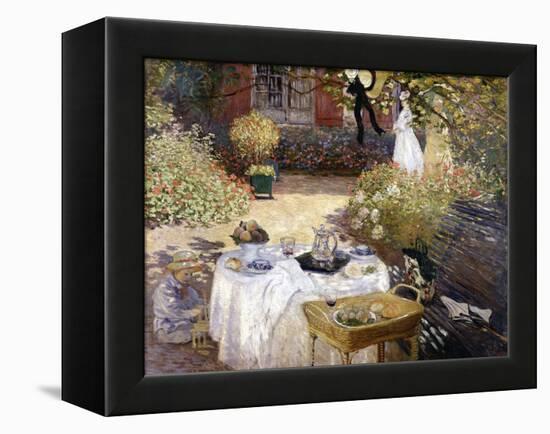 Le Déjeuner-Claude Monet-Framed Premier Image Canvas