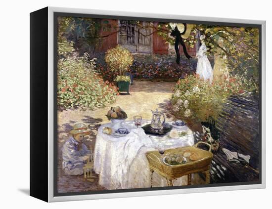 Le Déjeuner-Claude Monet-Framed Premier Image Canvas