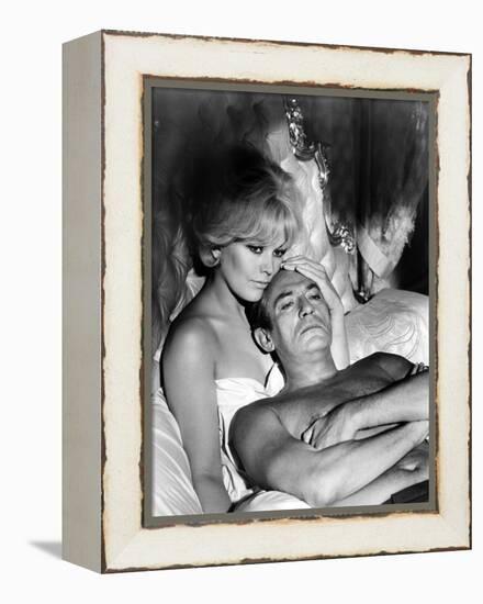 Le Demon des Femmes THE LEGEND OF LYLAH CLARE by Robert Aldrich with Kim Novak and Peter Finch, 196-null-Framed Stretched Canvas