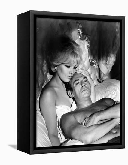 Le Demon des Femmes THE LEGEND OF LYLAH CLARE by Robert Aldrich with Kim Novak and Peter Finch, 196-null-Framed Stretched Canvas