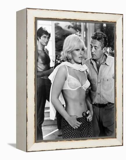 Le Demon des Femmes THE LEGEND OF LYLAH CLARE by Robert Aldrich with Kim Novak and Peter Finch, 196-null-Framed Stretched Canvas