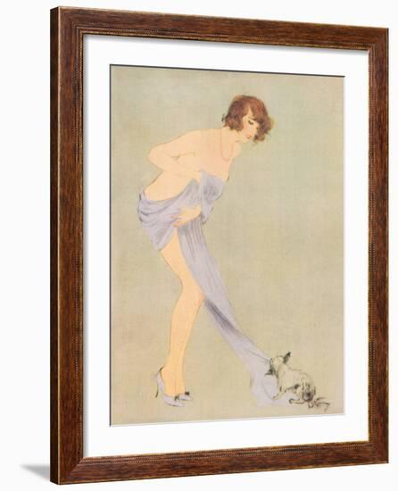 Le Dernier Voile-The Vintage Collection-Framed Giclee Print