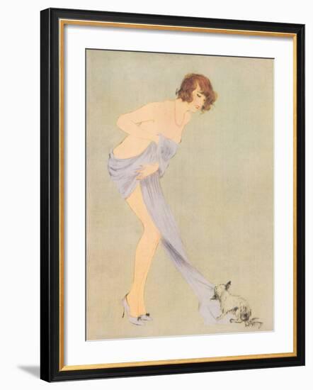 Le Dernier Voile-The Vintage Collection-Framed Giclee Print