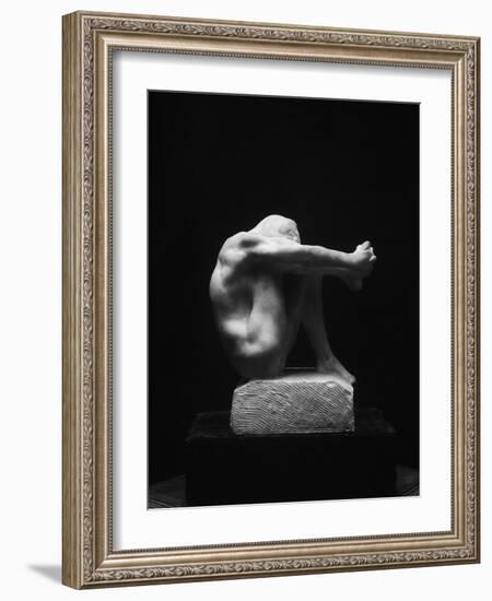 Le Désespoir-Auguste Rodin-Framed Giclee Print