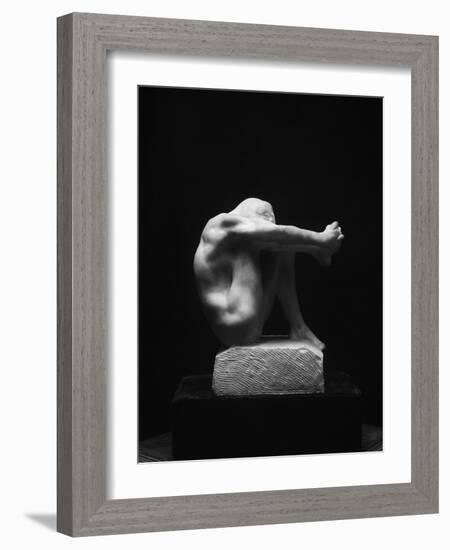 Le Désespoir-Auguste Rodin-Framed Giclee Print