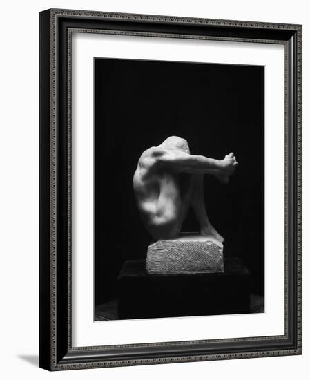 Le Désespoir-Auguste Rodin-Framed Giclee Print
