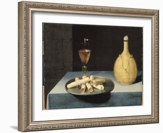 Le dessert de gaufrettes-Lubin Baugin-Framed Giclee Print