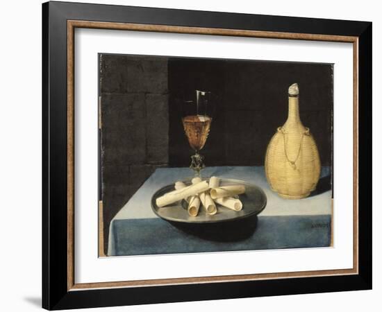 Le dessert de gaufrettes-Lubin Baugin-Framed Giclee Print