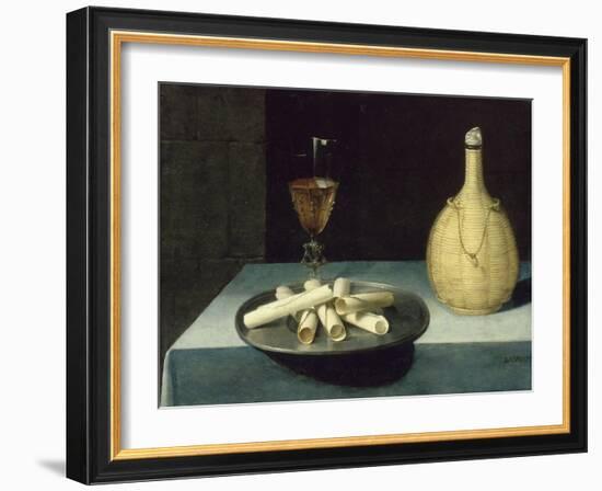 Le dessert de gaufrettes-Lubin Baugin-Framed Giclee Print