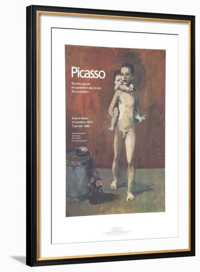 Le Deux Freres-Pablo Picasso-Framed Collectable Print