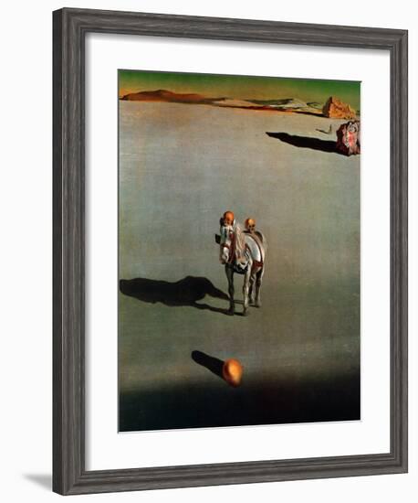 Le Devenir Geologique-Salvador Dalí-Framed Art Print