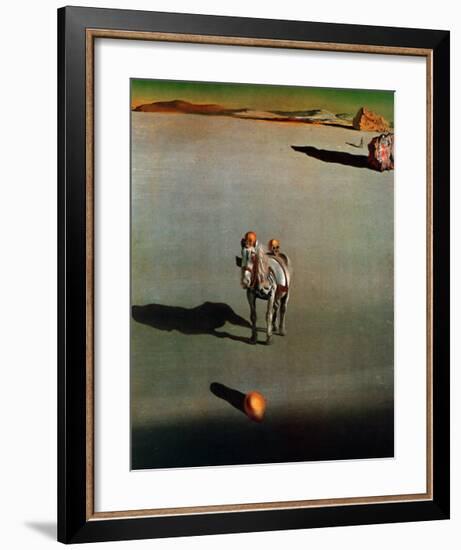 Le Devenir Geologique-Salvador Dalí-Framed Art Print