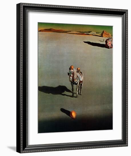 Le Devenir Geologique-Salvador Dalí-Framed Art Print