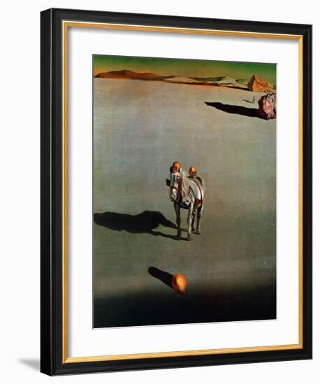 Le Devenir Geologique-Salvador Dalí-Framed Art Print