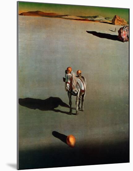 Le Devenir Geologique-Salvador Dalí-Mounted Art Print