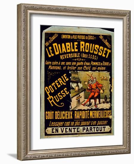 Le Diable Rousset Poster-null-Framed Giclee Print