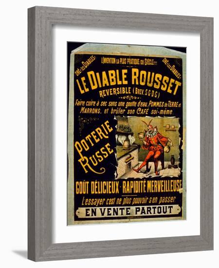 Le Diable Rousset Poster-null-Framed Giclee Print