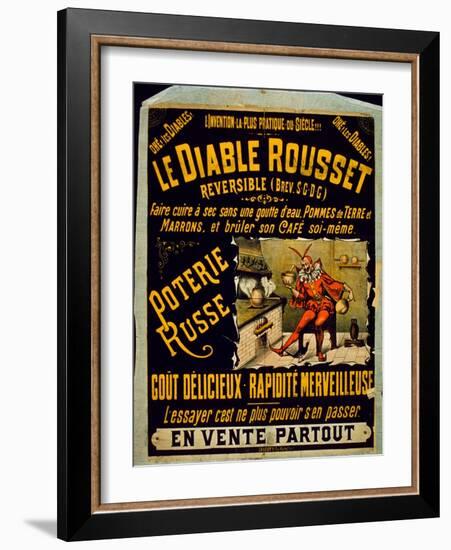 Le Diable Rousset Poster-null-Framed Giclee Print