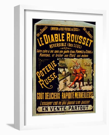 Le Diable Rousset Poster-null-Framed Giclee Print