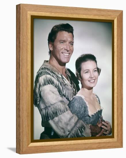 Le Disciple du Diable THE DEVIL'S DISCIPLE by Guy Hamilton with Burt Lancaster and Janette Scott, 1-null-Framed Stretched Canvas