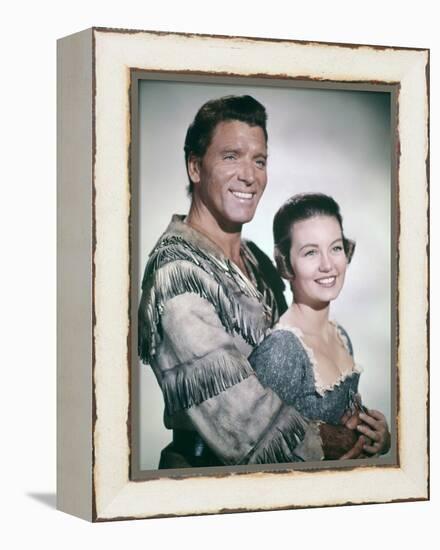 Le Disciple du Diable THE DEVIL'S DISCIPLE by Guy Hamilton with Burt Lancaster and Janette Scott, 1-null-Framed Stretched Canvas