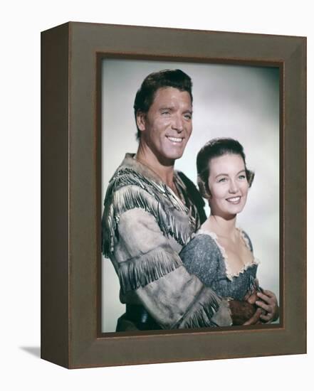 Le Disciple du Diable THE DEVIL'S DISCIPLE by Guy Hamilton with Burt Lancaster and Janette Scott, 1-null-Framed Stretched Canvas