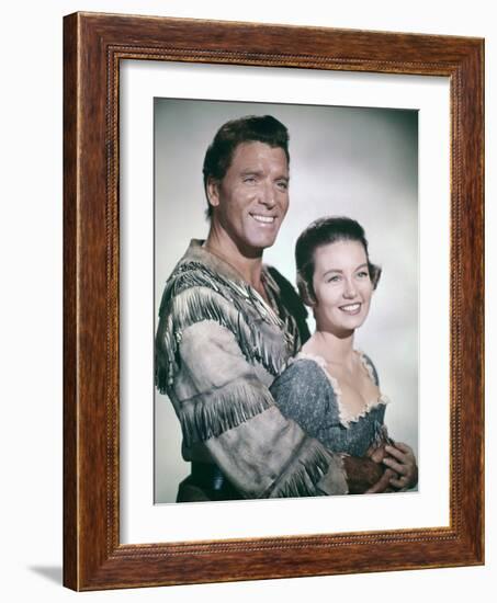 Le Disciple du Diable THE DEVIL'S DISCIPLE by Guy Hamilton with Burt Lancaster and Janette Scott, 1-null-Framed Photo