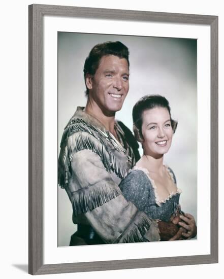 Le Disciple du Diable THE DEVIL'S DISCIPLE by Guy Hamilton with Burt Lancaster and Janette Scott, 1-null-Framed Photo